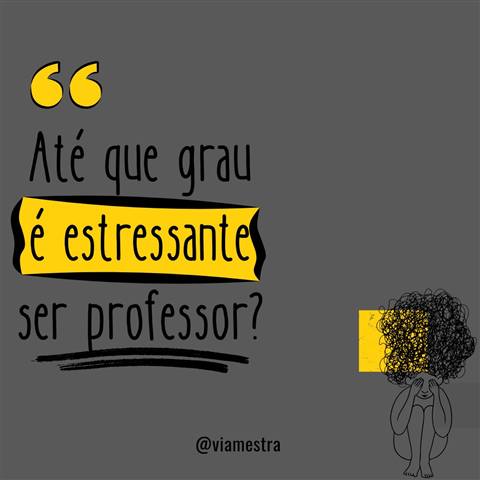 Estamos apresentando o resultado de uma série de pesquisas que abordam e apresentam dados sobre o estresse docente associado à síndrome de burnout.